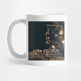 Luke 22:19-20 Mug